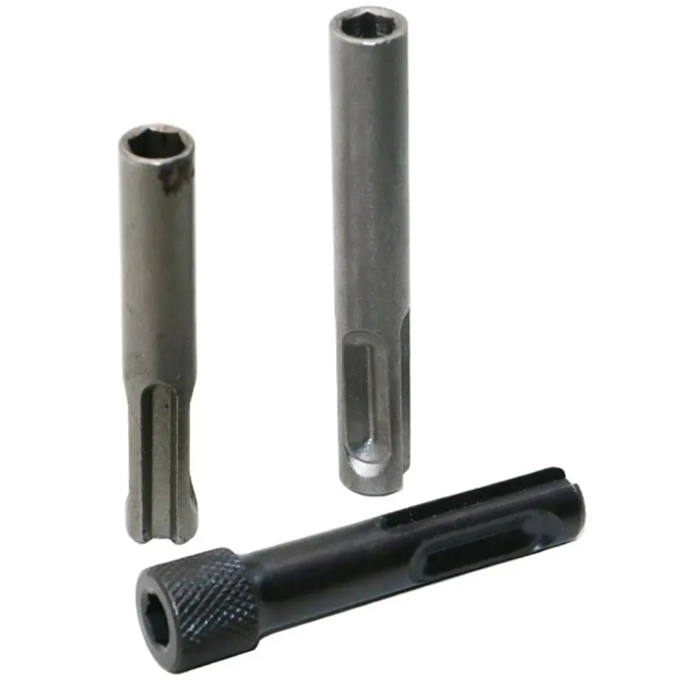3PC Zwei Gruben Zwei Slots SDS Interne Sechseckige Verlängerung Hülse Elektrische Hammer Schlagbohrmaschine Bit Umwandlung Joint Werkzeug set