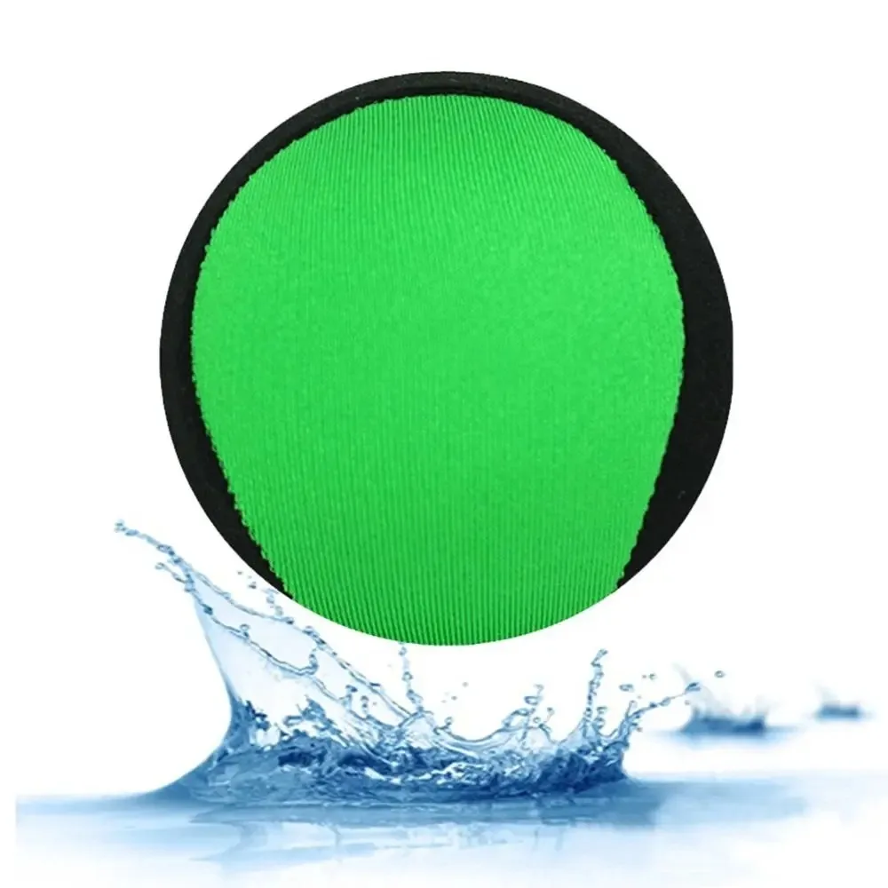 Pelota que rebota agua duradera, 5,5 cm, TPR, elástica, suave, para Surf, piscina, playa