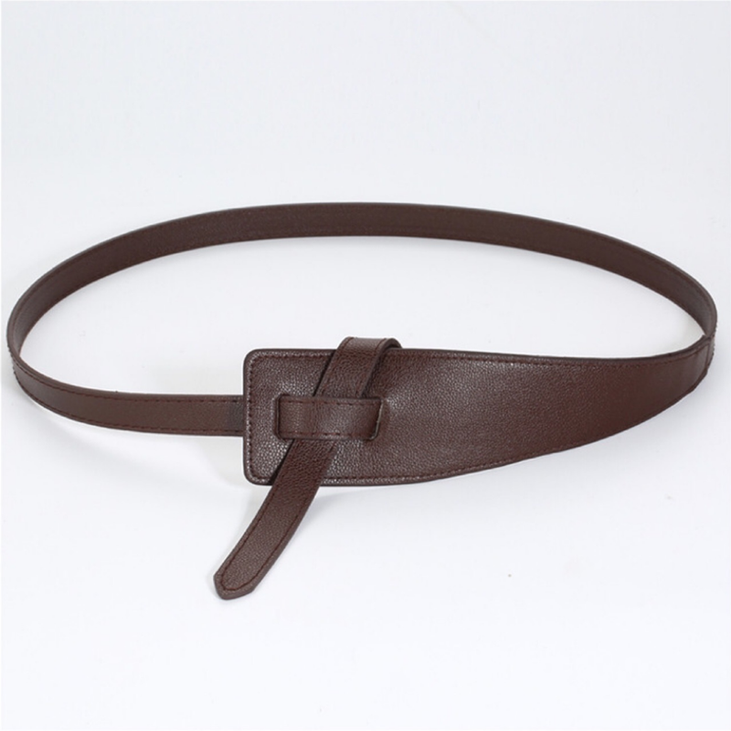 New Corset Punk Black Wide Belt Pu Leather Slimming Body Belts for Women Elastic High Waist Belt Female Cummerbunds