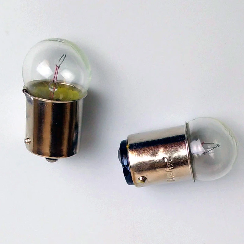 10 Chiếc B15 12V 24V Đơn Đôi Tiếp Xúc Bóng Đèn Mini Cho Indicateor Ánh Sáng