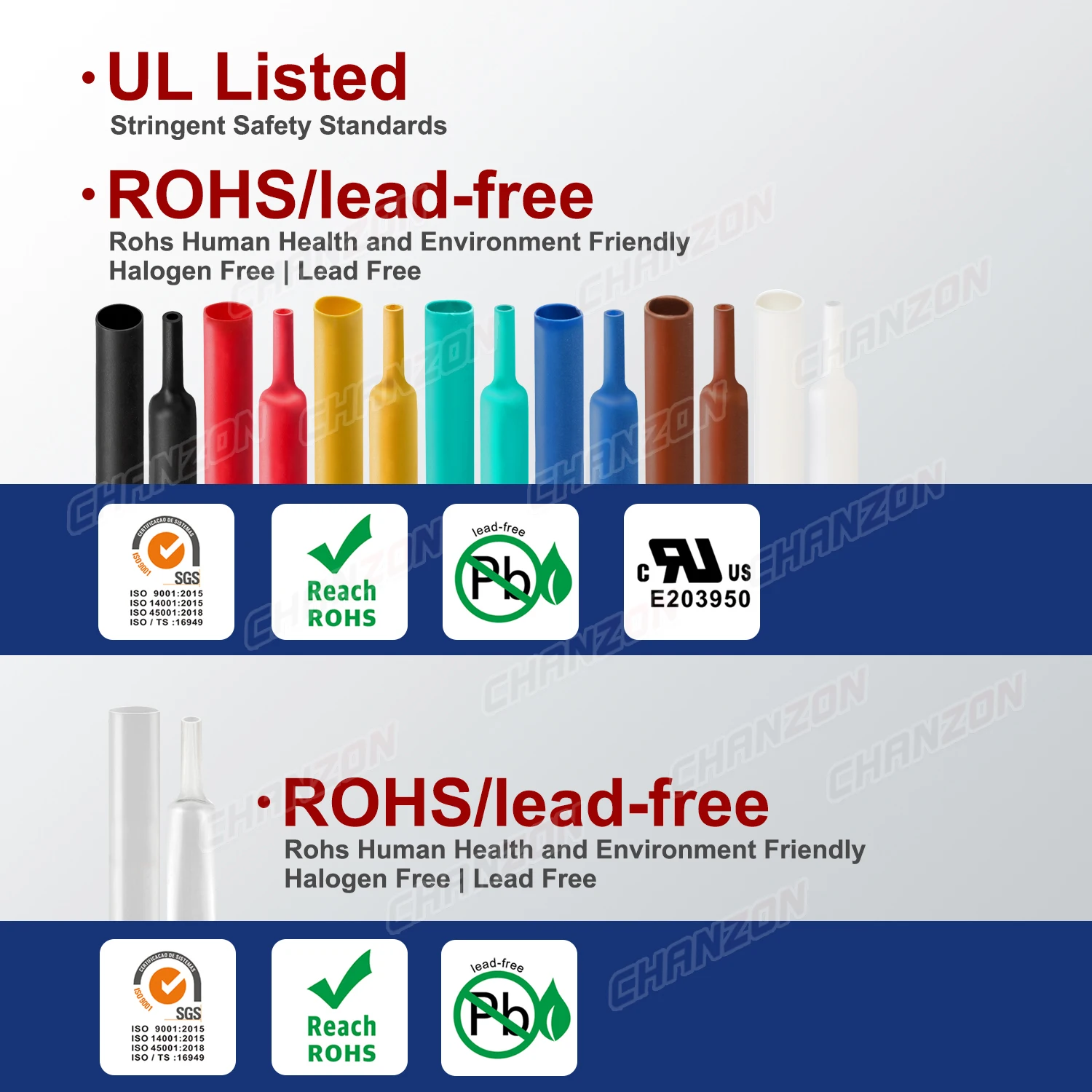 25M/Roll 2:1 8 Color Φ0.6mm - 100mm Heat Shrink Tube Heated Shrinking Wrap Polyolefin Heat-Shrink Wire Tape Wrapping Wiring Hose