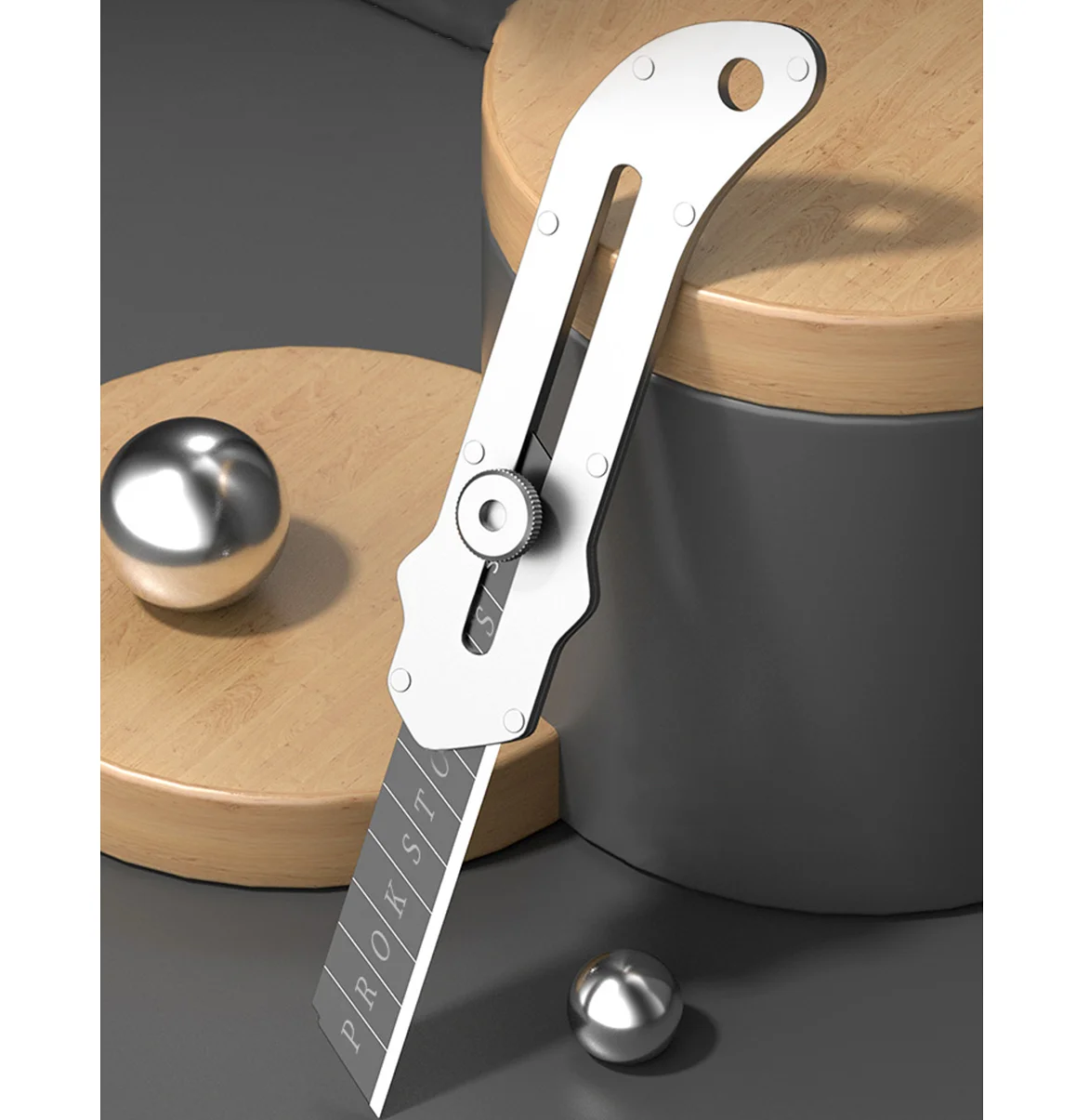 Nuovo Coltello Multiuso Portatile in Acciaio Inossidabile, Lama Retrattile per Carta da Parati, Coltello per Disimballo, Tagliacarte, Forniture di Cancelleria per Ufficio e Scuola