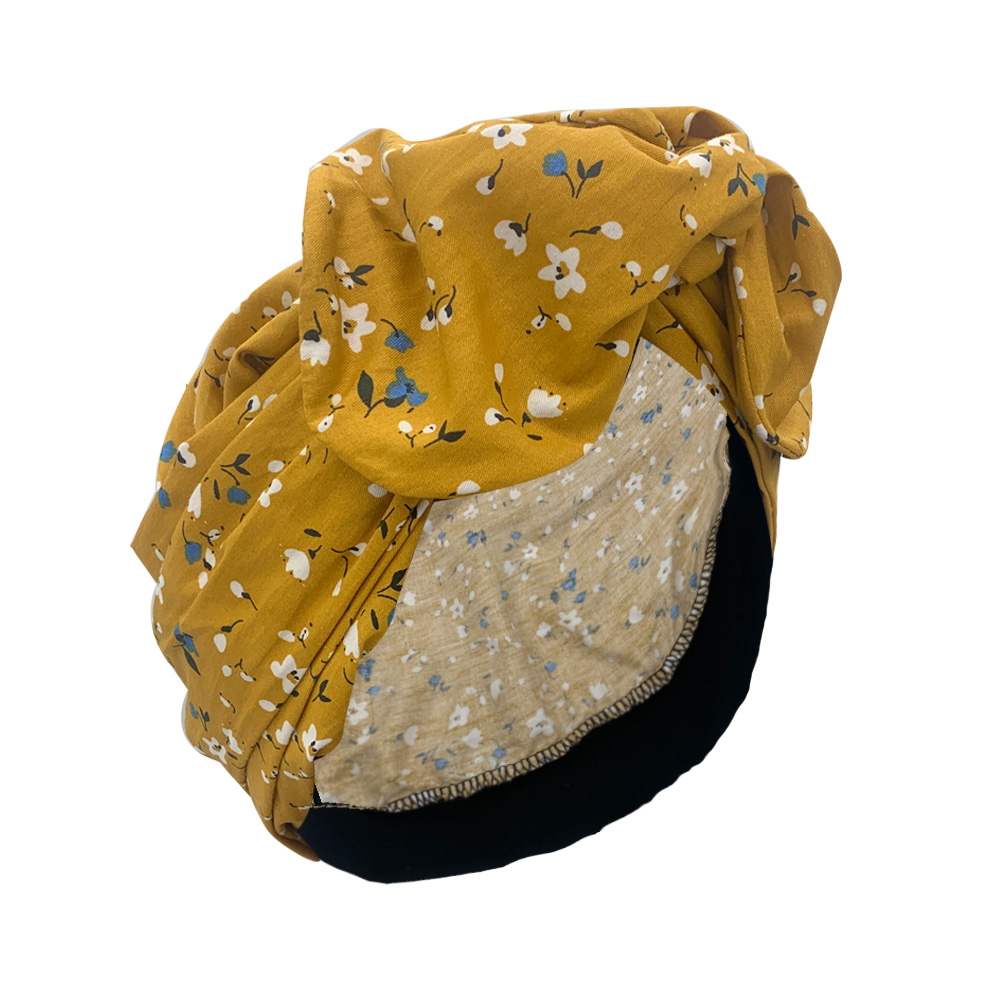 Gorro turbante con estampado de leopardo para mujer, gorro de algodón trenzado para la cabeza, gorro Retro francés para mujer, gorros para cubrir el cabello 2023