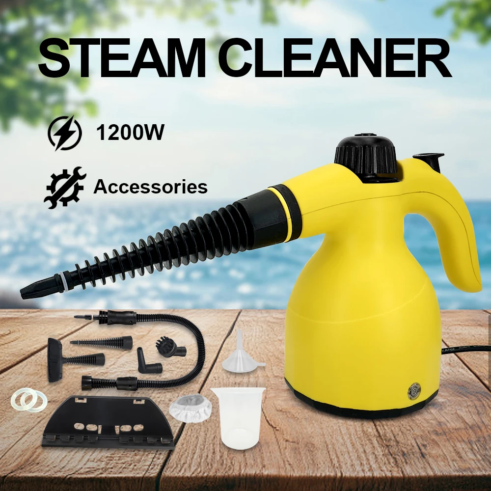 Limpiador a vapor de alta temperatura de mano de 220V, lavadora a presión de esterilización para aire acondicionado, cocina, limpieza de coche