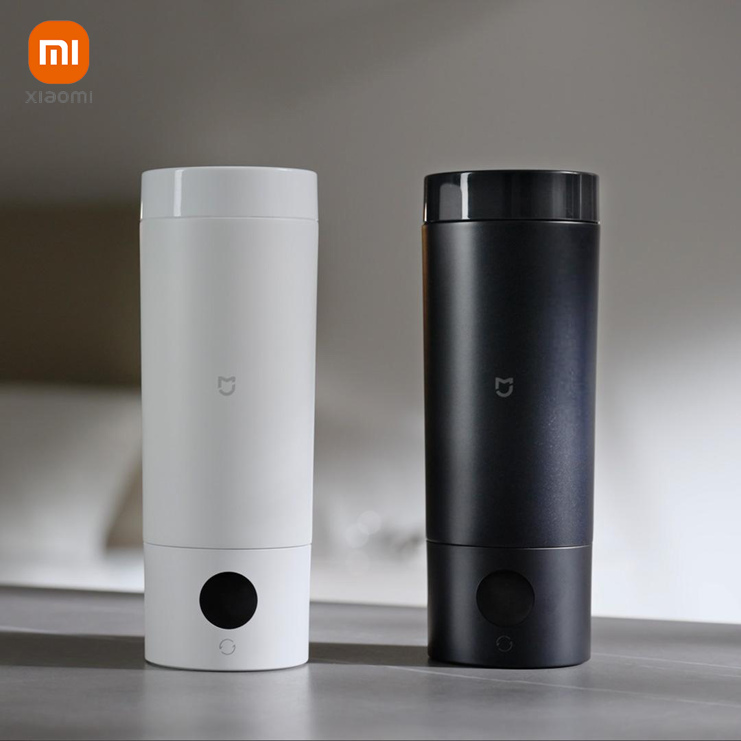 NUEVA Hervidor eléctrico portátil XIAOMI Mijia 2, hervidor de viaje con aislamiento de temperatura inteligente, caldera de agua, Taza Termo de calefacción de 350ml