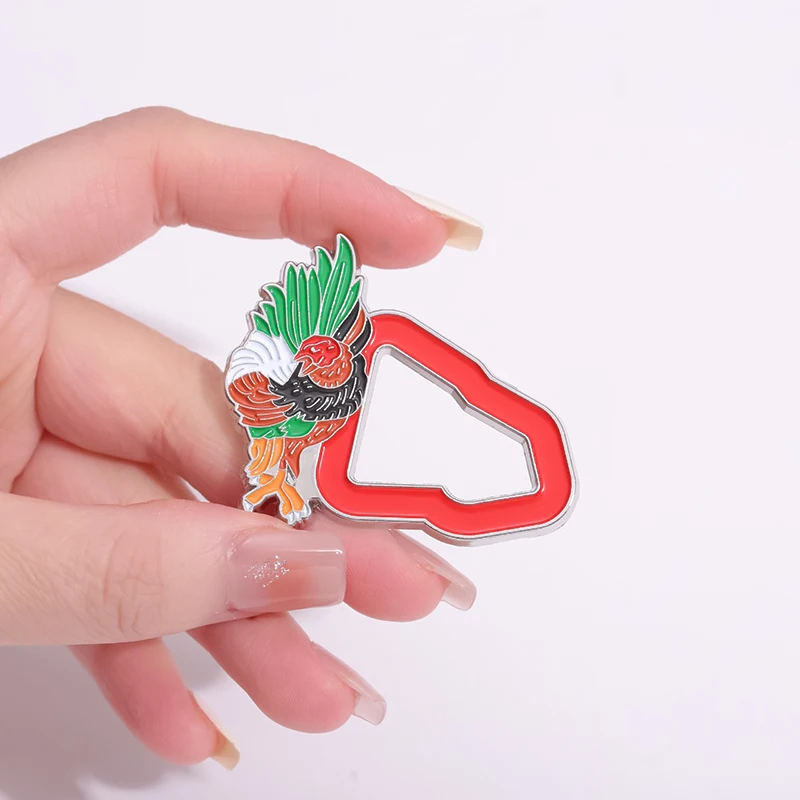 Retro เม็กซิกันกอล์ฟหมวกคลิป MARKER ชุด Pins Creative เบสบอลหมวกโลหะอุปกรณ์เสริมกระเป๋าเป้สะพายหลังหมวก PIN Badge เครื่องประดับของขวัญ