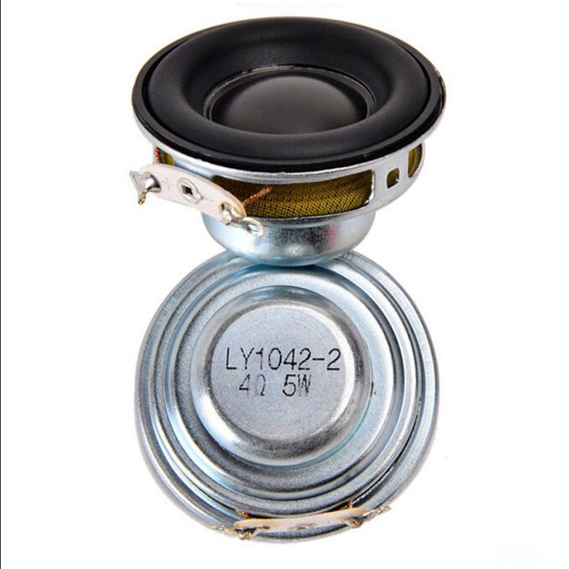 3C Electron 2 Stücke 40 MM Mini Audio Tragbare Lautsprecher 16 Kern 4 Ohm 5 Watt Breitbandlautsprecher Gummi Seite Magnetlautsprecher, 2 Stücke 4