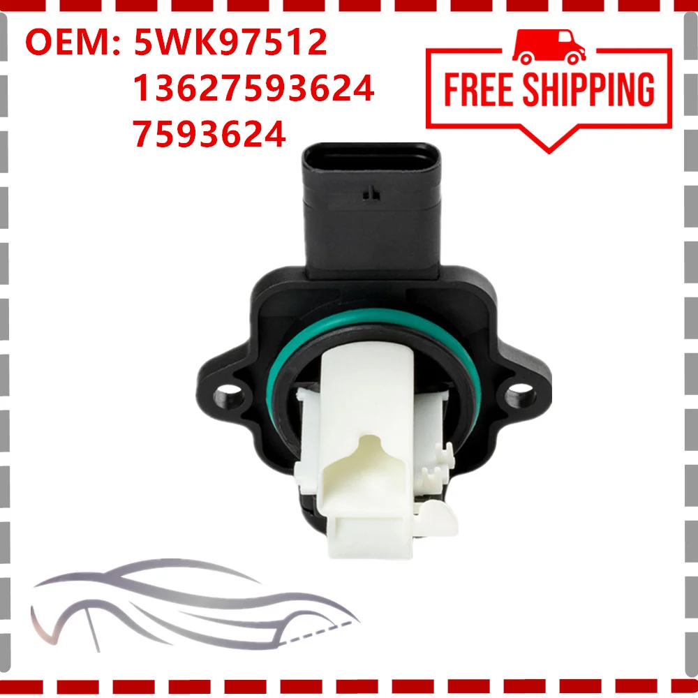 5WK97512 7593624 13627593624   Medidor de sensor de fluxo de ar maciço maf para bmw x1 x3 x4 x5 x6 e90 135i 335i 528i 535i 640i 2011-2013