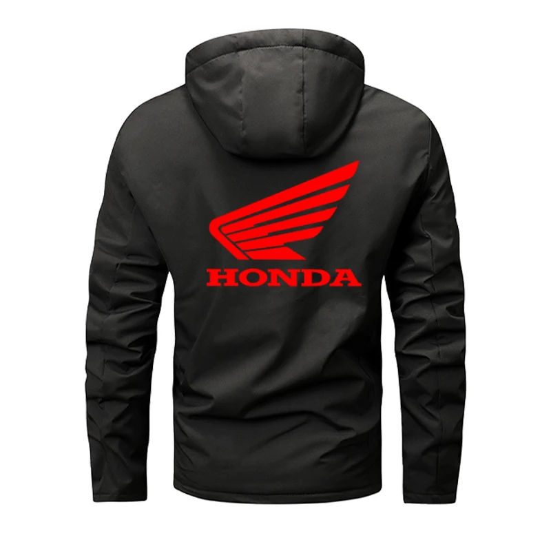 Honda jaqueta de chuva impermeável masculina leve exterior com capuz capa de chuva ao ar livre caminhadas jaqueta à prova de vento escalada jaquetas ao ar livre