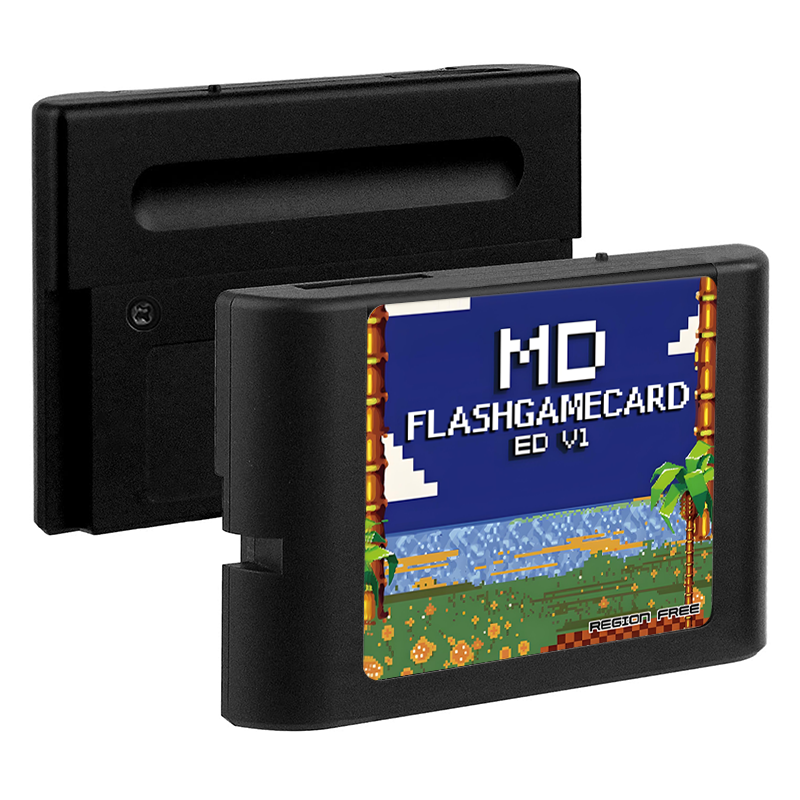 3000 em 1 Mega Genesis V1 com cartão TF de 4 GB Cartão de jogo EDMD para console de jogos SEGA Genesis Mega Drive Master System