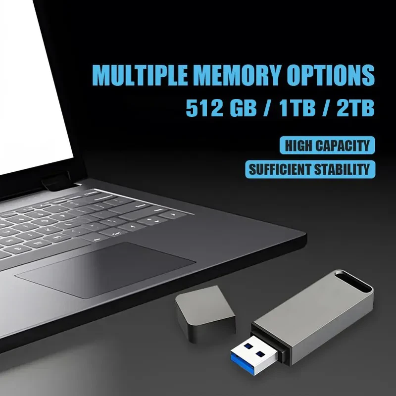 Lenovo Original USB 3.1 Flash Drive 16TB High-Speed Transfer Pen Drive 2TB Large Capacity Waterproof Storage Devices Computer