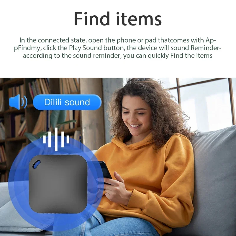 Smart Bluetooth GPS Tracker met Vind Mijn APP Anti Verliezen Herinneringsapparaat voor Telefoon ITag Locator MFI Rated Locator Sleutels Huisdieren Finder