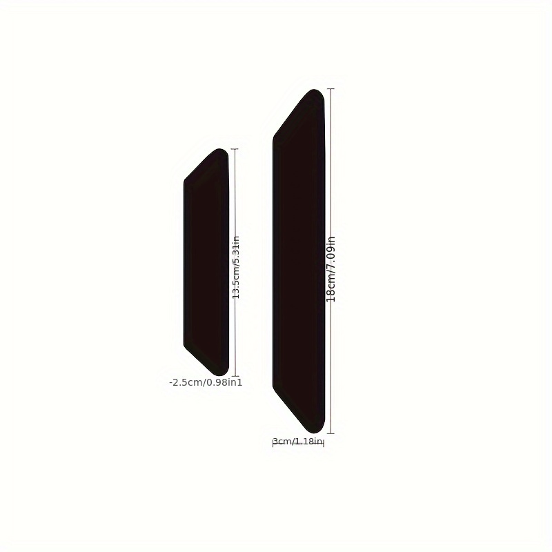 16/8pcs พรมสติกเกอร์กันลื่นล้างทําความสะอาดได้ Anti Curling พรม Patch คงที่สติกเกอร์พรมพรมเทป Gripper มุม Pad