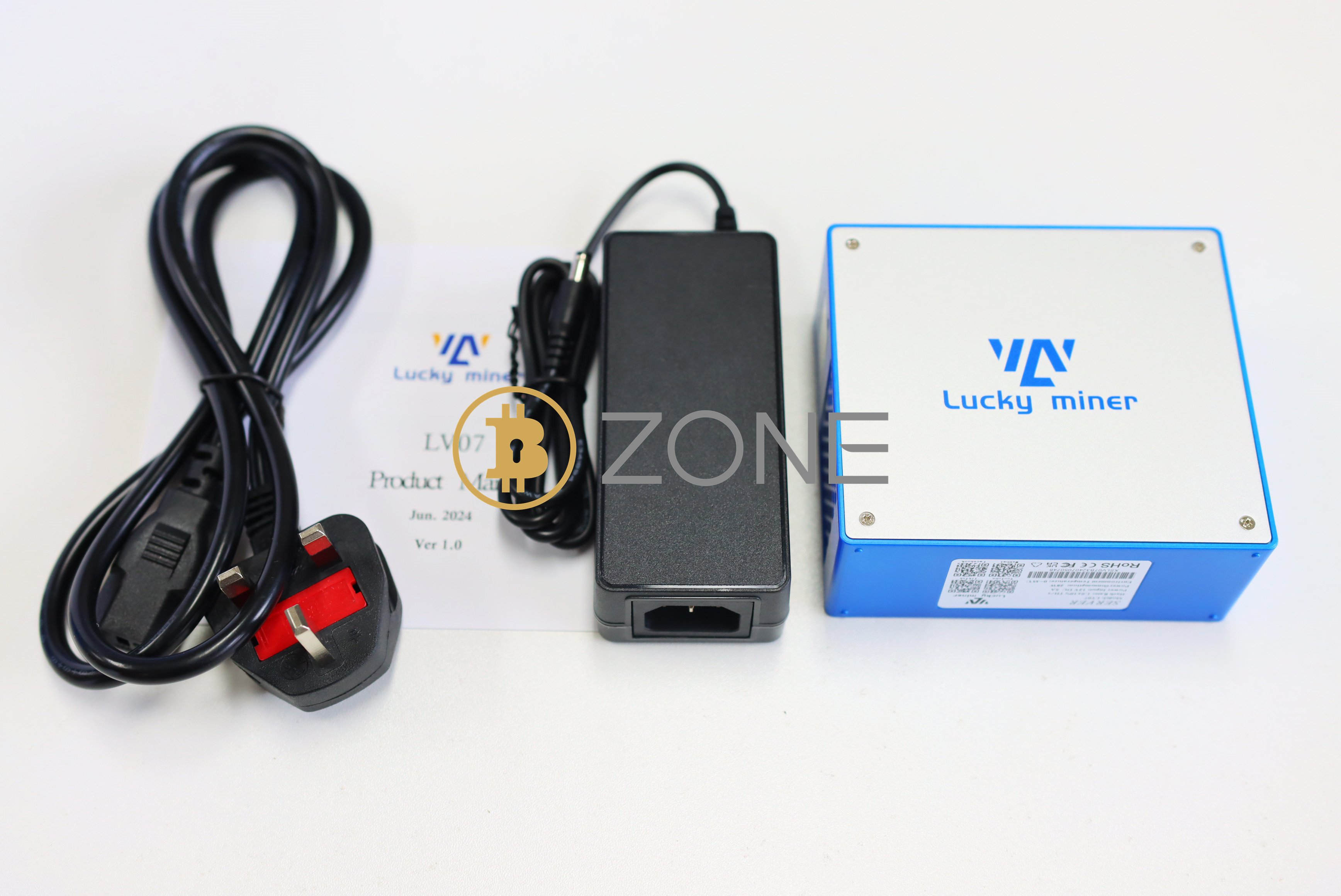 ビットコイン ラッキー マイナー LV07 1TH/S 26W SHA256 アルゴリズム クリプト ソロ Asic 暗号通貨マイナー