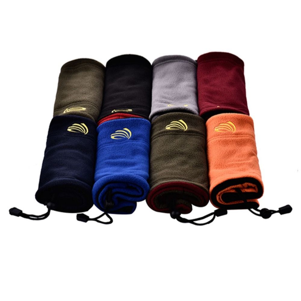 Sciarpe per sport all'aria aperta invernali Ghetta per il collo in pile Sciarpa per tubo da sci Mezza copertura per il viso per uomo Donna Fazzoletto da collo con colletto a prova di freddo
