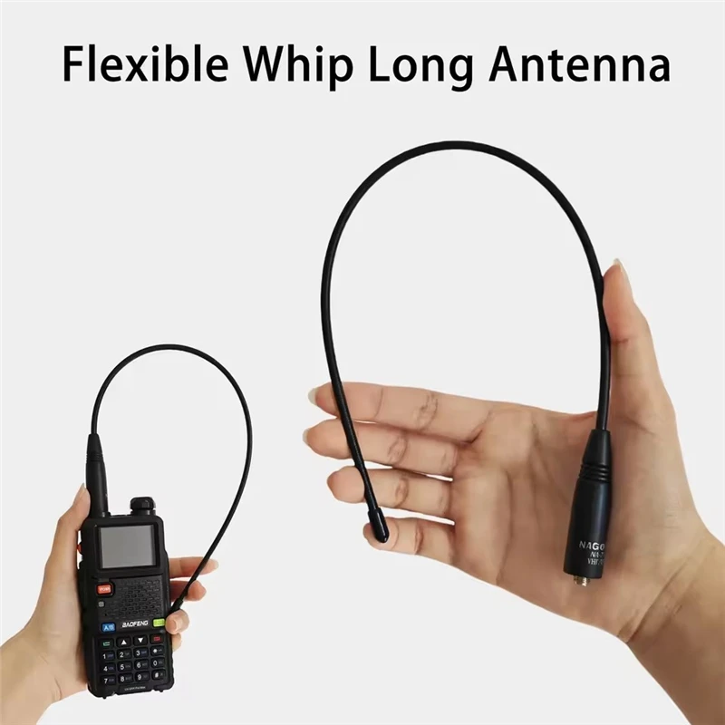 1/2/5 PCS NA-771 Weiche Peitsche Antenne Original Nagoya VHF UHF SMA-Buchse UV-K5(8) Walkie Talkie High Gain Antenne Für UV-5R Radio