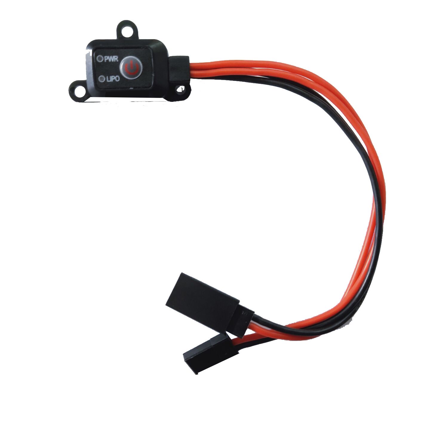 Neuer kleiner kleiner MCU-gesteuerter Ein-/Ausschalter mit Batteriespannungskontrolle für RC-Auto-Flugzeug-Boot-Lipo NIHM NIcad-Batterien