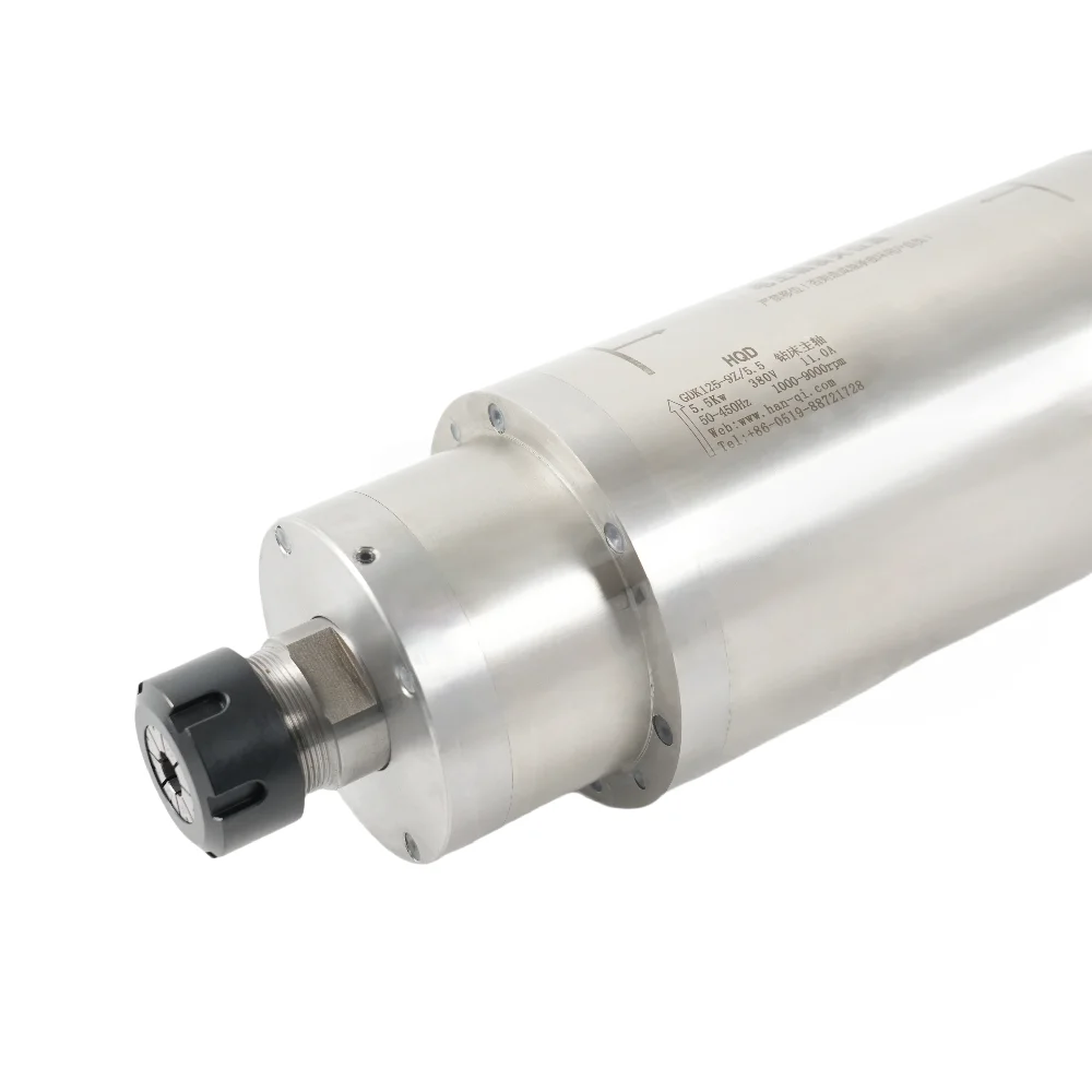 Motor spindle bor kontrol numerik kecepatan rendah torsi tinggi 5,5 kW