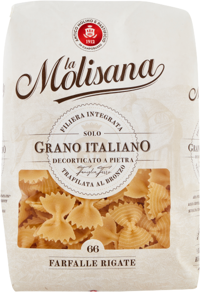 Pasta Molisana Far falle Rigate n66 500g-la Molisana