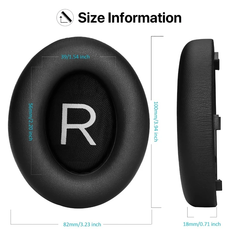 Replacement Ear pads for BOSE 700 NC700 Headphones Memory Foam Ear Cushions High Quality Earpads headset Leather for CASE F19E