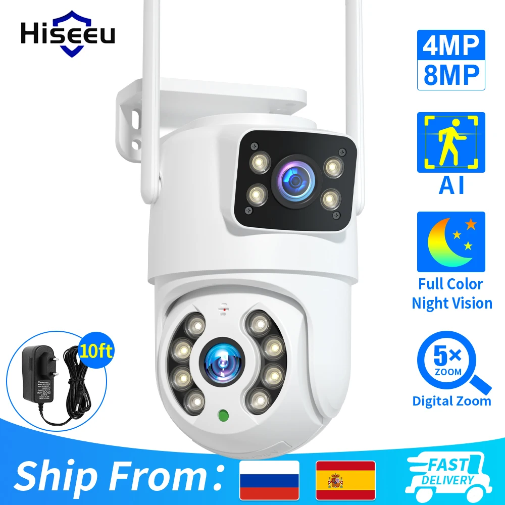 Hiseeu-WS318-4MP/8MP