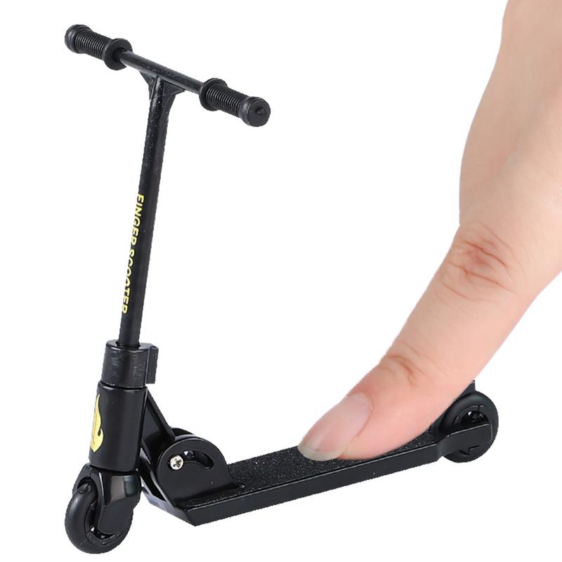 Crianças kick scooter dedo bmx dobrável t-tipo dedo scooter com freio brinquedos educativos dedo skates diversão ponta do dedo movemet