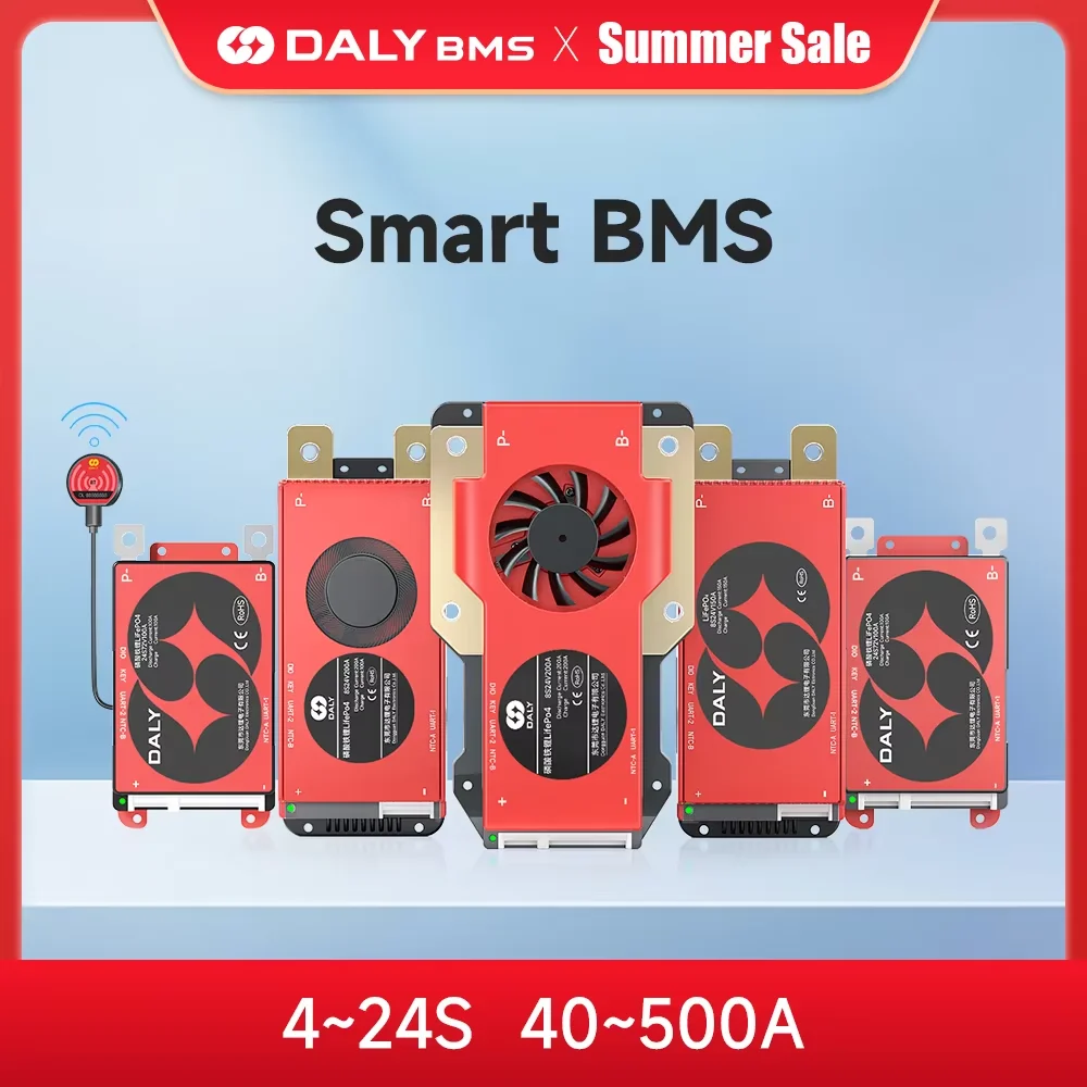 Daly Thông Minh BMS LiFePo4 16S 48V BMS 3S 12V 8S 12S 24S 12V 24V 36V 60V 30A 60A 80A 100A 150A 200A 250A 300A 500A Pin Li-Ion