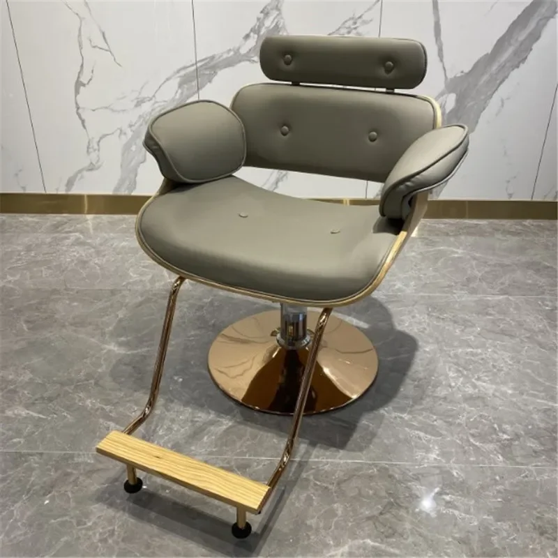 Venda quente net celebridade elevador high-end cadeira de cabeleireiro, corte de cabelo perm tingimento salão de beleza especial elegante barbeiro fezes