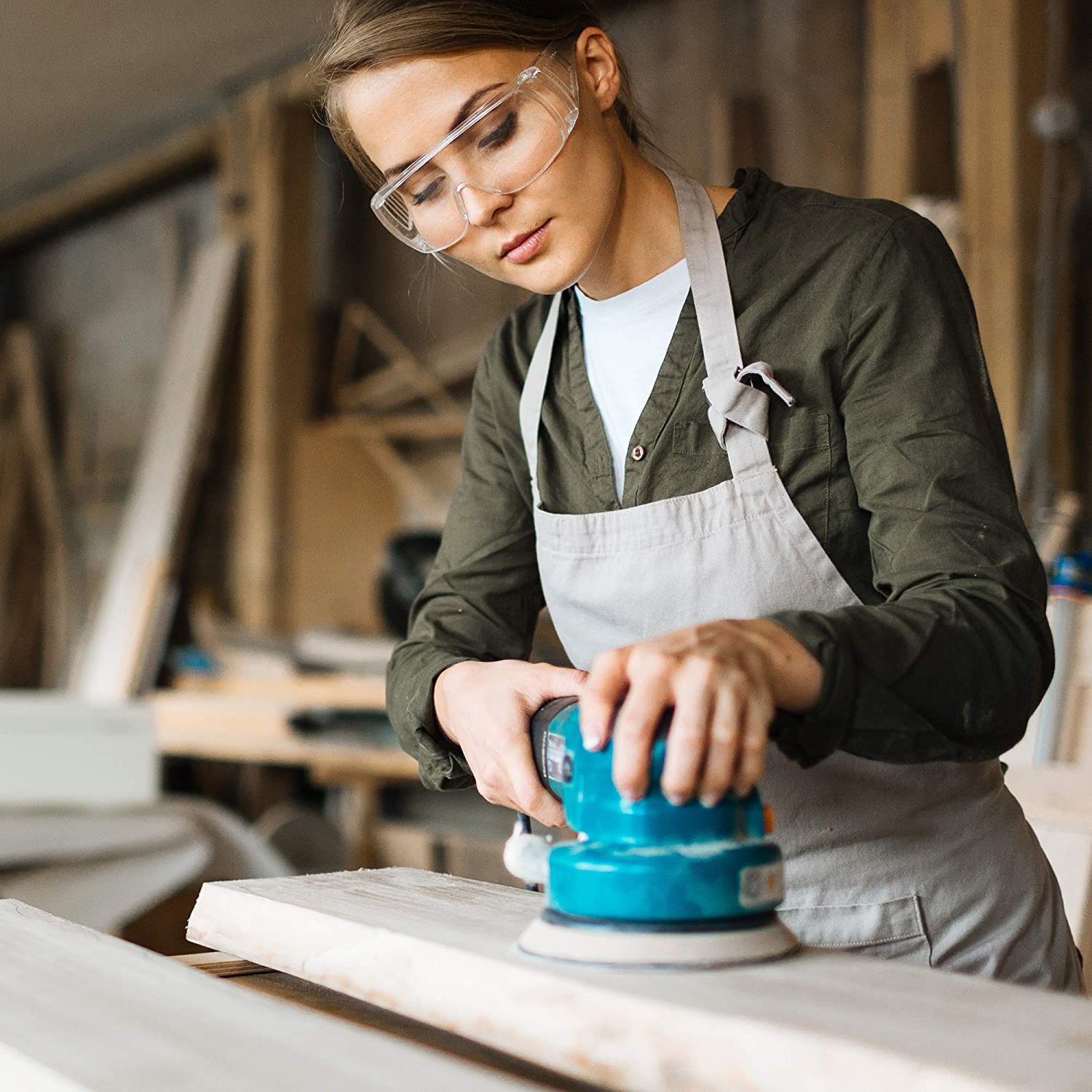 5個6インチサンディングディスク100 120 180 240グリットメッシュ研磨ダストレスサンドペーパー車の木工フックの品揃え