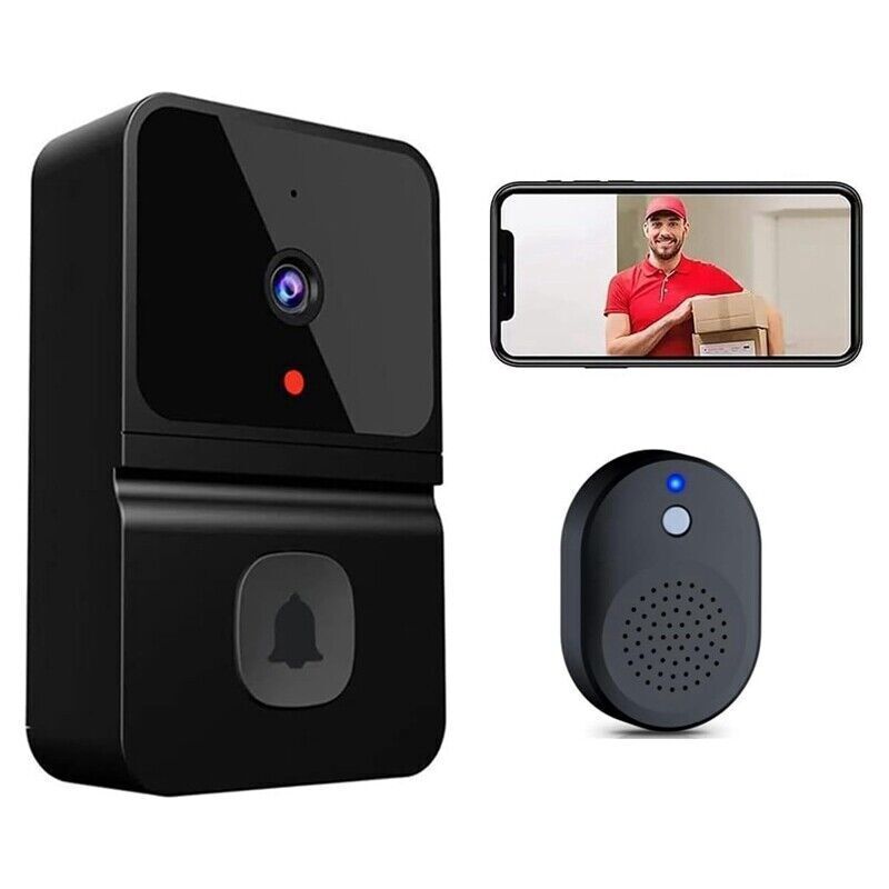 Wireless Doorbell Wifi Outdoor HD Camera Security Door Bell Night Vision Home