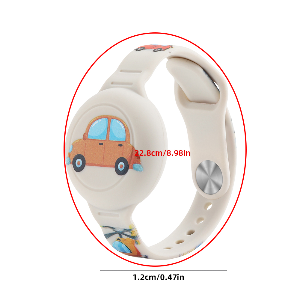 2024 impermeable para Apple Airtag titular pulsera niños funda de silicona pulsera niños para AirTags funda correa de reloj