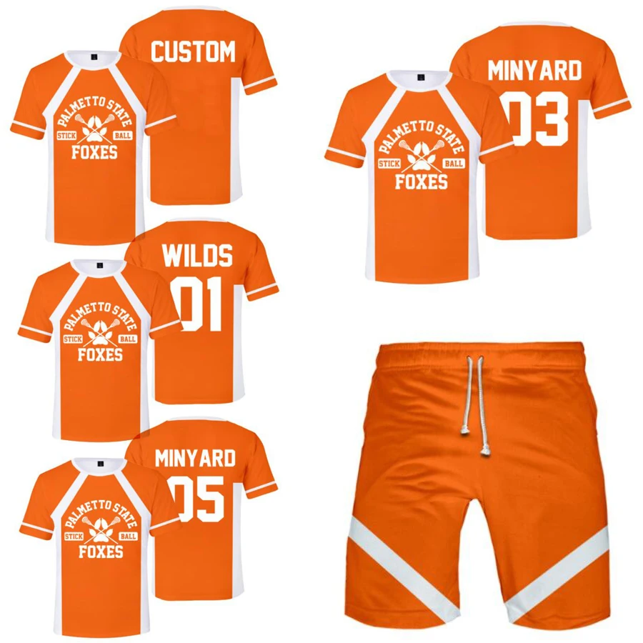 Mới Các Foxhole Triều Đình Palmetto Bang Cáo Lười Áo Cosplay WILDS MINYARD 3D Áo Thun Nam/Nữ Graphic Tee Dạo Phố