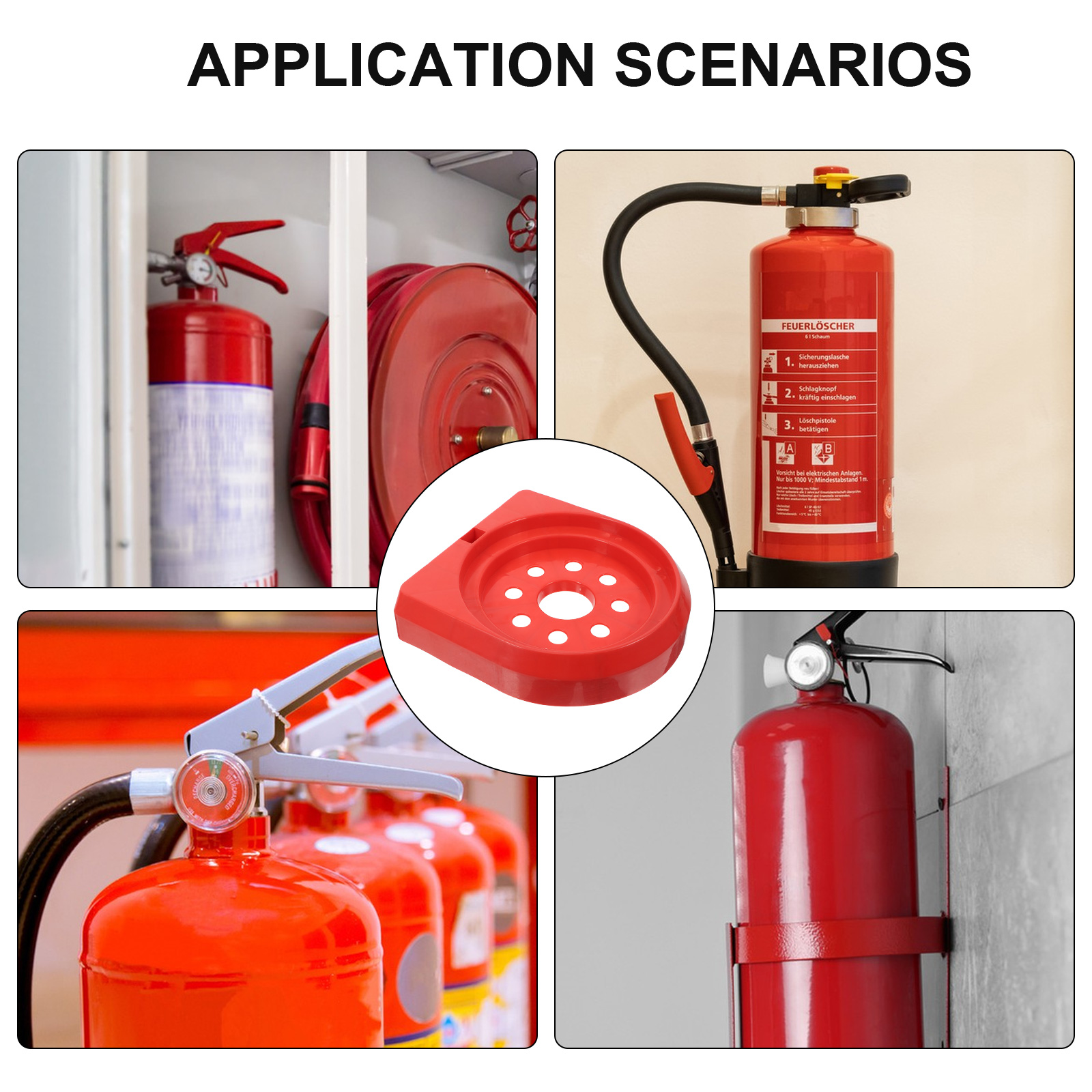 Feuerlöscher Basis Installation Ständer Feuerlöscher Basis Befestigung Unterstützung Halterung Auto Feuerlöscher Halterung Kunststoff Exti