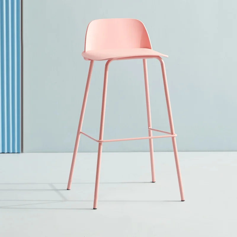 แผนกต้อนรับยืนเก้าอี้บาร์สูงหรูหราเคาน์เตอร์Designerเก้าอี้บาร์Ergonomic Nordic Taburete Cocinaร้านกาแฟเฟอร์นิเจอร์
