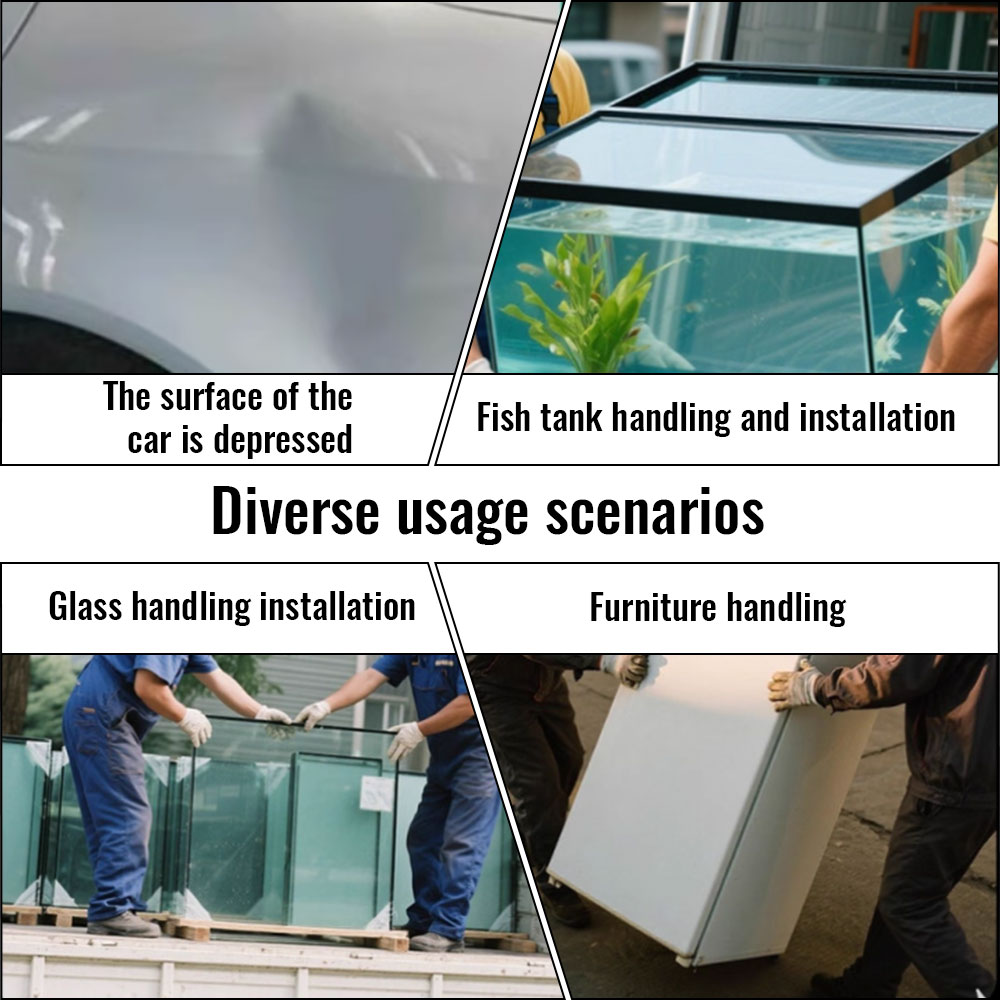 NOVA adsorção a vácuo de 300KG. Ventosa poderosa de motor duplo P9. Aparência oval. Carregamento USB. Mover telhas, granito, etc.