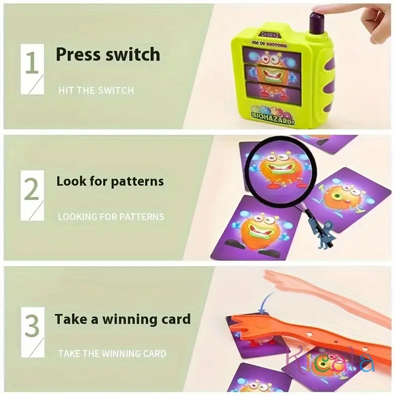 家族で楽しめるパズルゲーム 2～4人用 スピードビジョンを強化 クリスマスプレゼントに最適 パーティーゲーム パズルボードゲームおもちゃ 子供用