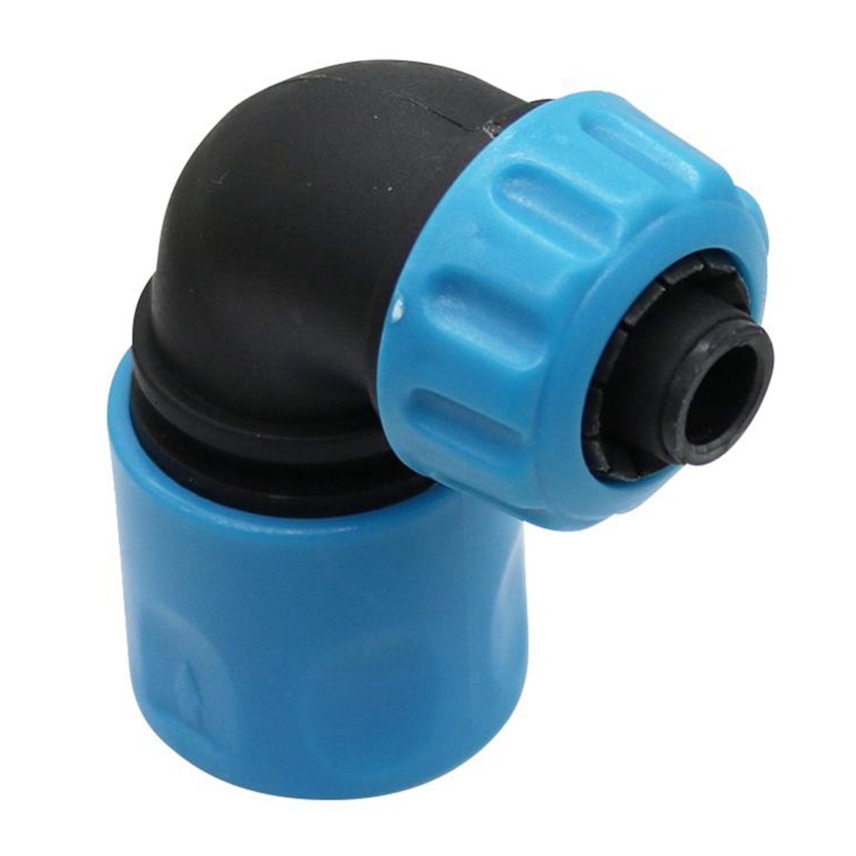 A72p cotovelo de 90 graus conector rápido 16mm abs irrigação de jardim mangueira de lavagem de carro conector de torneira de conexão rápida