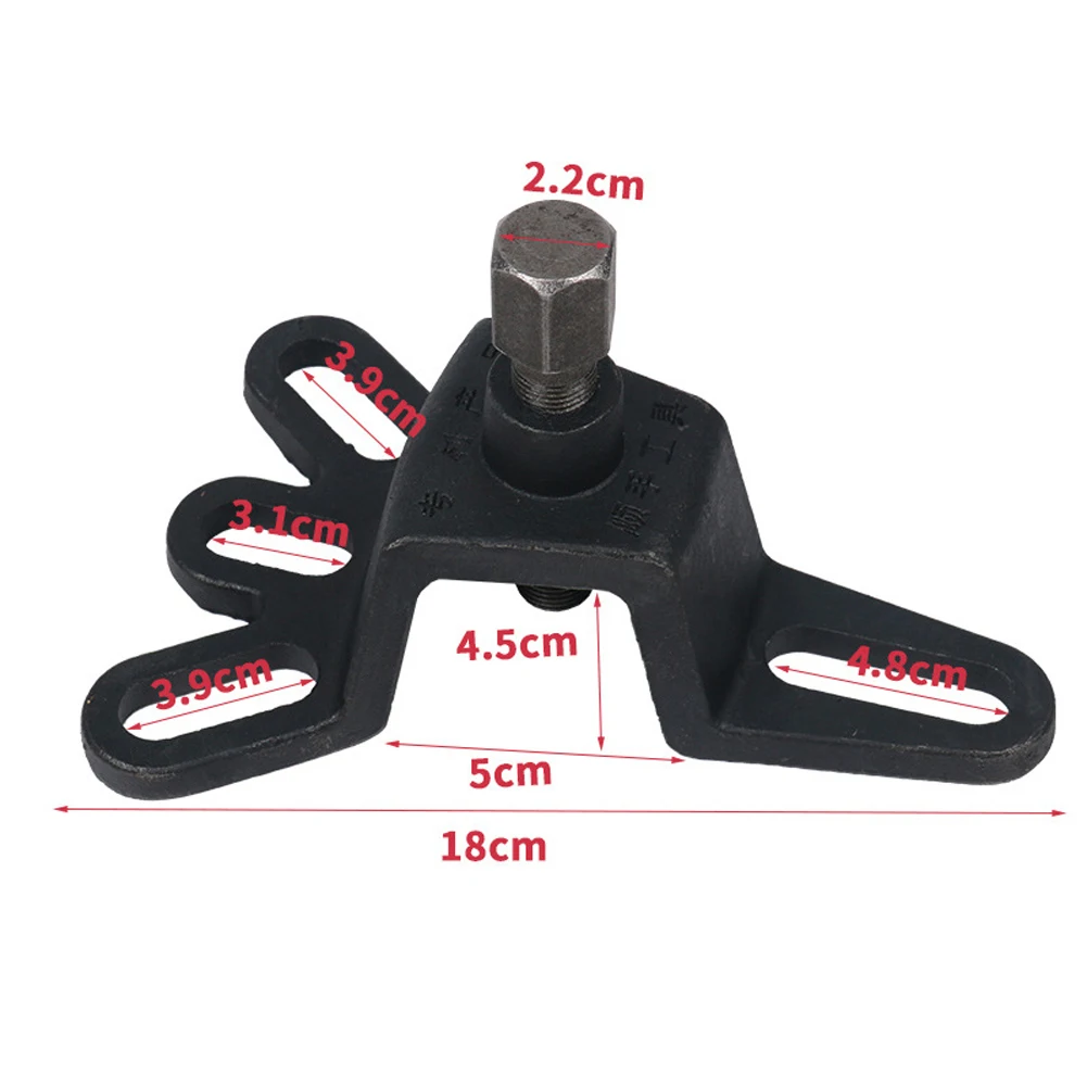 Universal Brake Drum Puller Tool Extrator de cubo de roda de 4 furos Ferramenta de reparo portátil Acessórios de motocicleta
