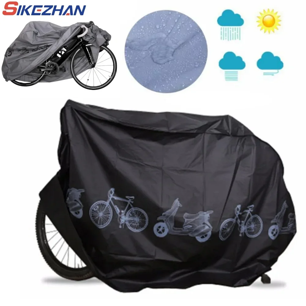 Fietsuitrusting Waterdichte regenhoes Fietshoes Outdoor Sunshine Cover MTB Fietskoffer Cover Fietsuitrusting Fietsaccessoires