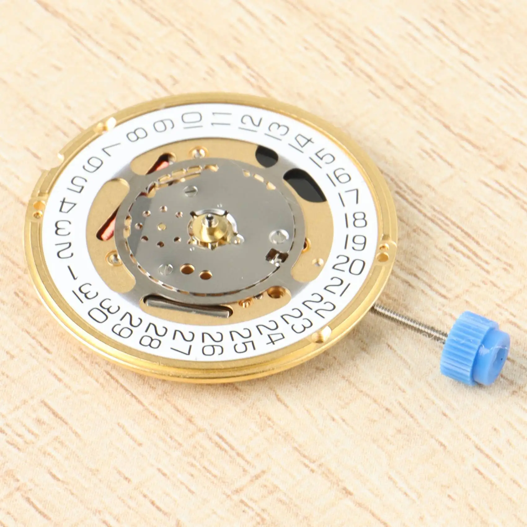 BABQ Swiss for ETA F06.111 and F06.115 Watch Quartz Movement Date At 3' Watch Repair Parts and Adjusting Stem