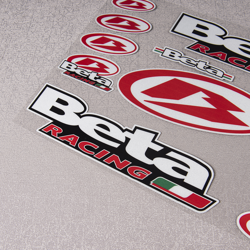 Pegatinas reflectantes impermeables para motocicleta Beta Racing, calcomanías para casco de bicicleta y coche, Kit de gráficos de vinilo, accesorios adhesivos para Moto