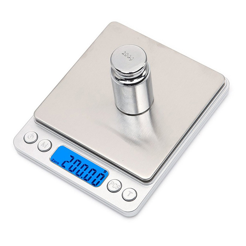 Liquidação_500g/0.01g Balança Digital de Cozinha Mini Balança de Jóias Balança de Alimentos Peso Digital Grama e Oz Balança Digital de Grama com LCD