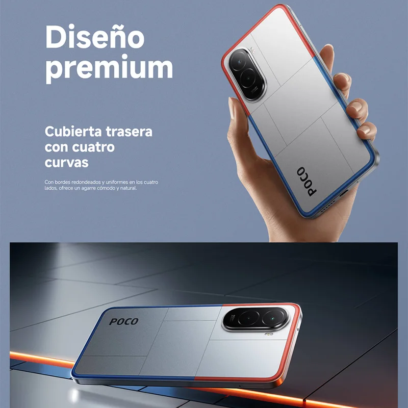 POCO M7, NFC, smartfon6,9-calowy ekran FHD, 144 Hz, kamera 50 MP, bateria 7000 mAh, IP64