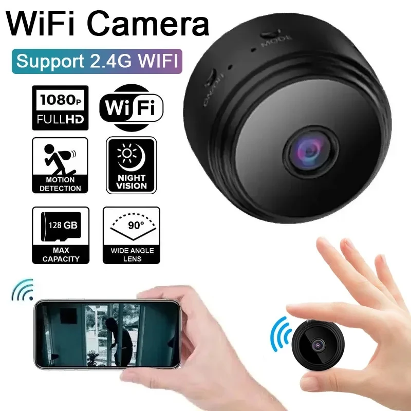 A9 Mini WiFi cámara inalámbrica protección de seguridad videovigilancia remota videocámara de monitoreo inteligente para el hogar