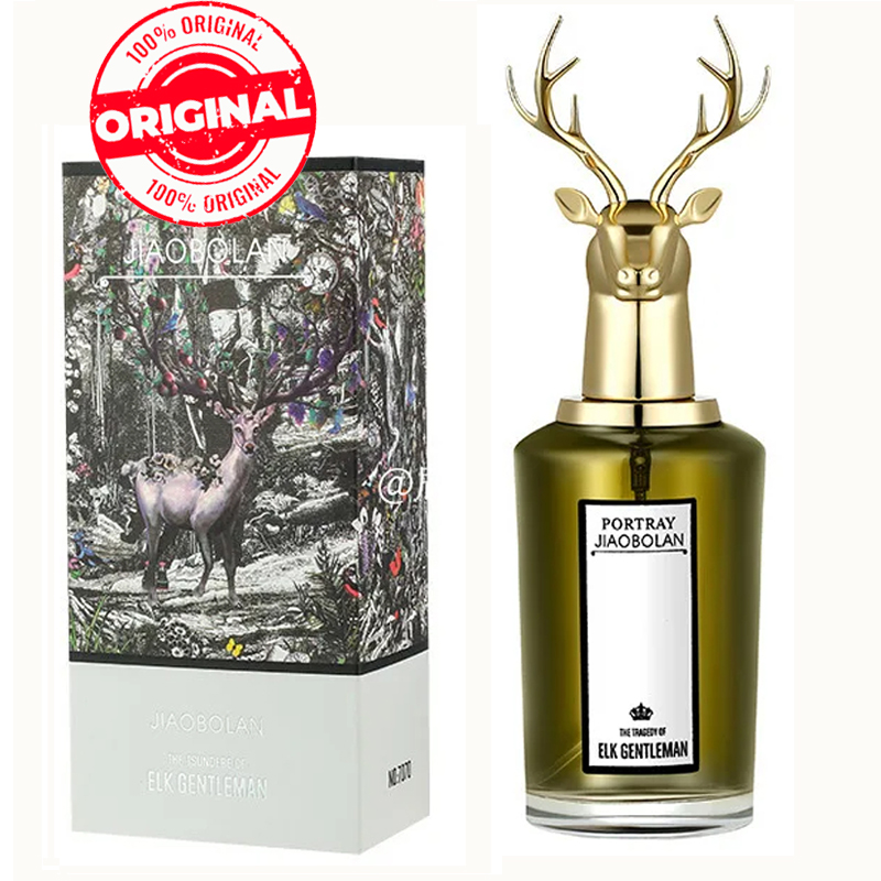 80 ml Deer Woody Duft Original Herrenparfüm Langanhaltender Kölnischwasser Leichter Duft Datum Charmantes Eau de Toilette Valentinstagsgeschenk