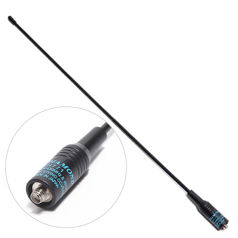 BAOFENG-Antena Flexível de Banda Larga Dupla, SMA Fêmea, SMA-F, Dual, VHF, UHF, 144, 430MHz, Rádio de 2 Vias, UV-5R, BF-888S, UV-82, Etc., NA-771
