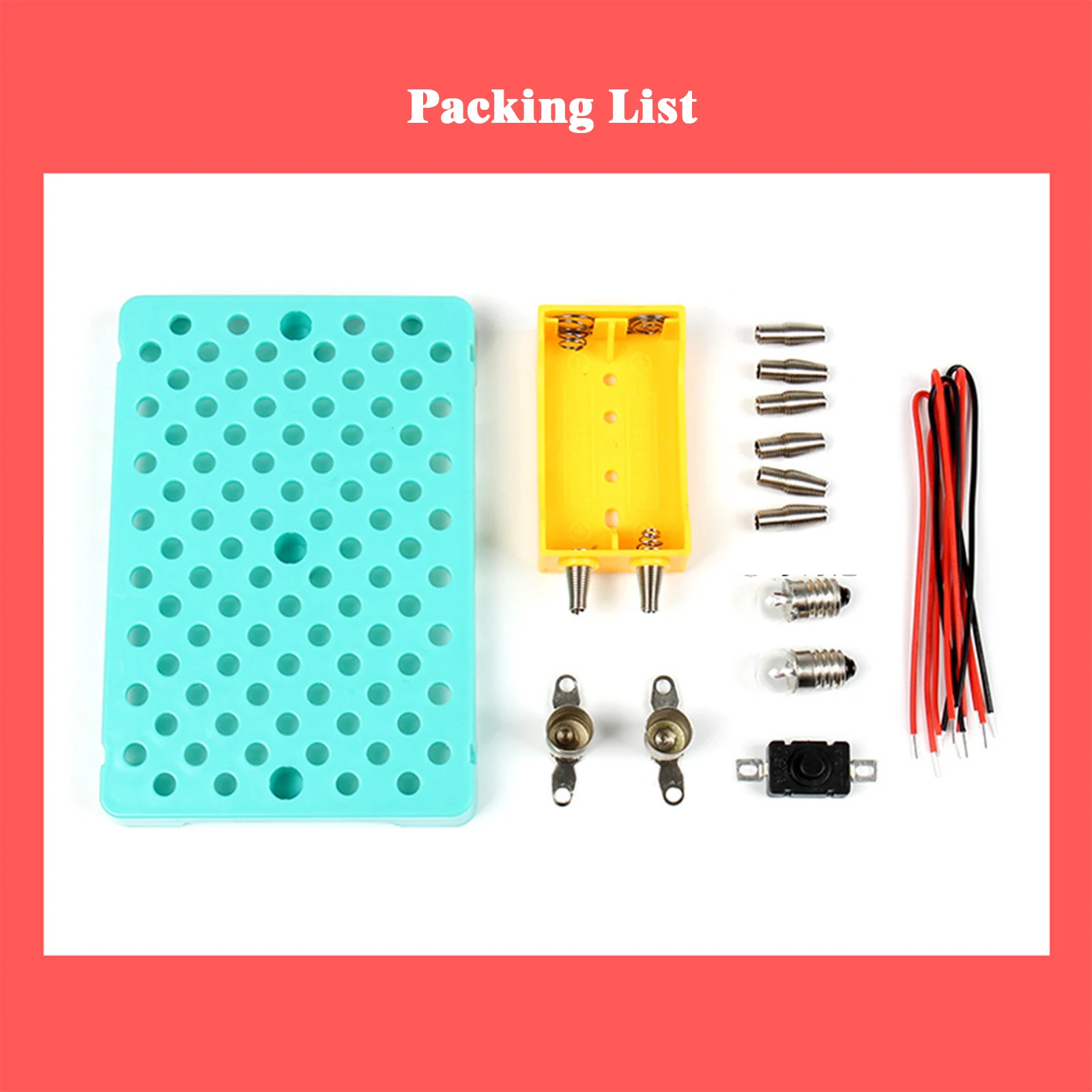 Tự Làm Cơ Bản Mạch Điện Bộ Dụng Cụ Học Tập Vật Lý Đồ Chơi Giáo Dục Cho Bé Thân Thí Nghiệm Giảng Dạy Tay Khả Năng Đồ Chơi