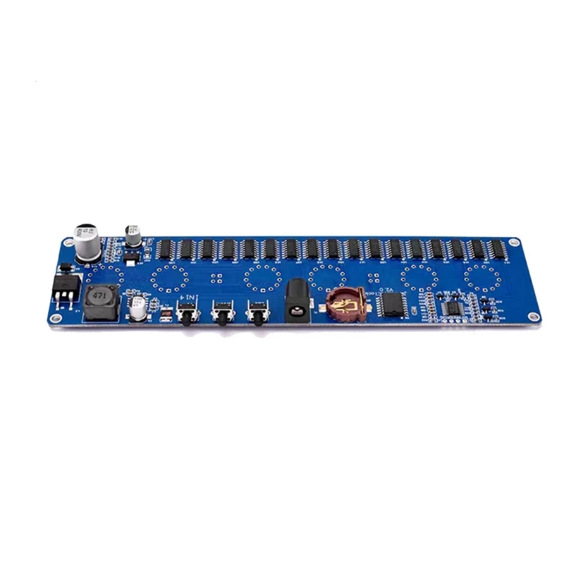 Módulo de reloj electrónico de 12V, micro-usb, DIY, IN14, Nixie Tube, reloj Digital LED, módulo de regalo, Kit de placa de circuito PCBA sin tubos
