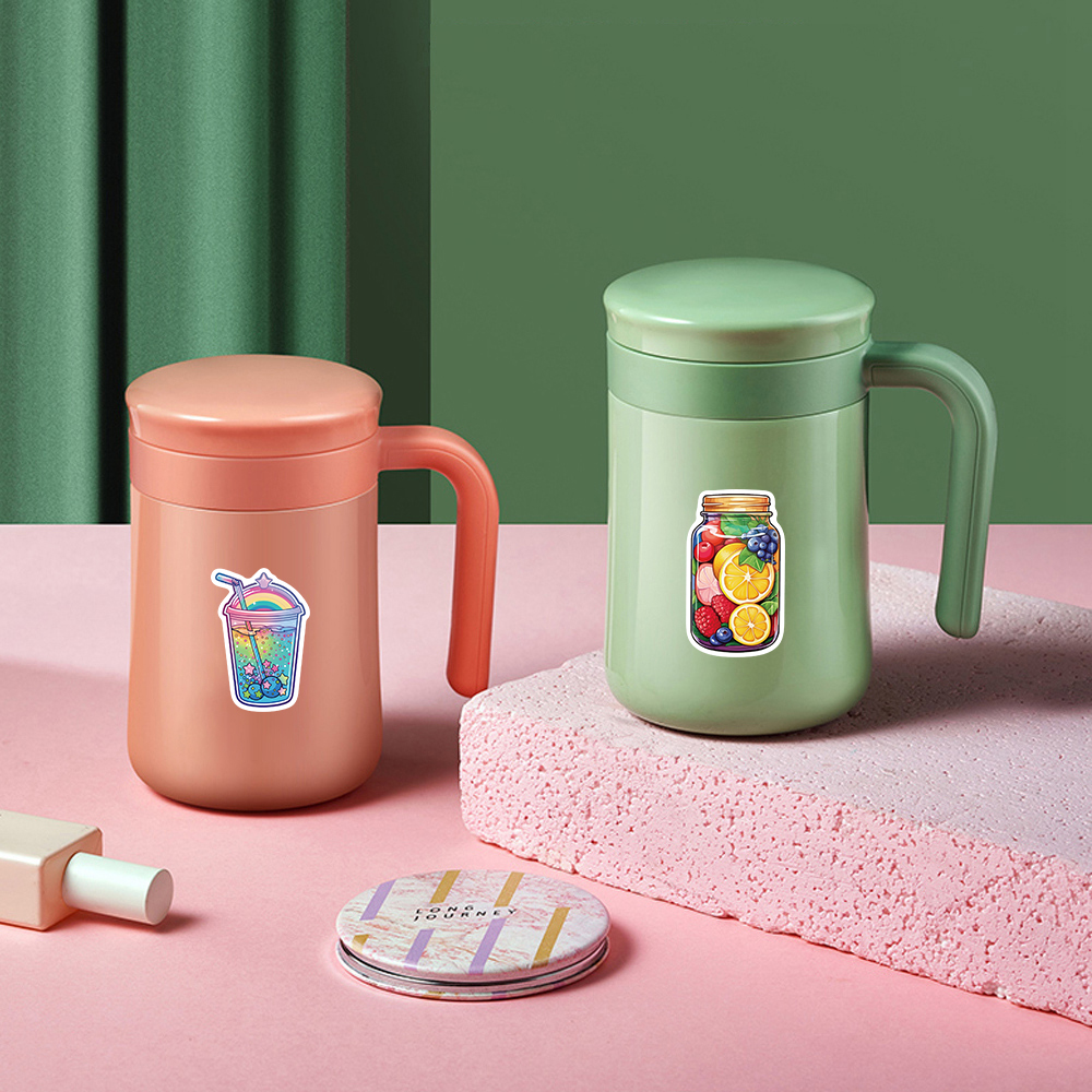 50PCS Rainbow Candyสติกเกอร์ภาพวาดความงามน่ารักสไตล์Retroแล็ปท็อปScrapbookingกระเป๋าเดินทางGraffitiสติ๊กเกอร์กันน้ํา