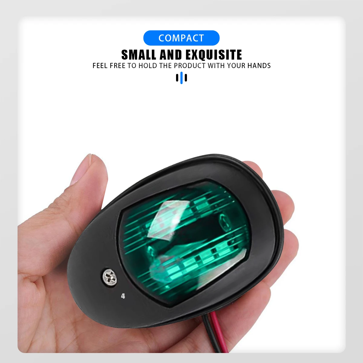 10-30V LED ナビゲーションライト信号警告防水ランプ右舷左舷インジケータマリンボートヨットトラックトレーラーバン